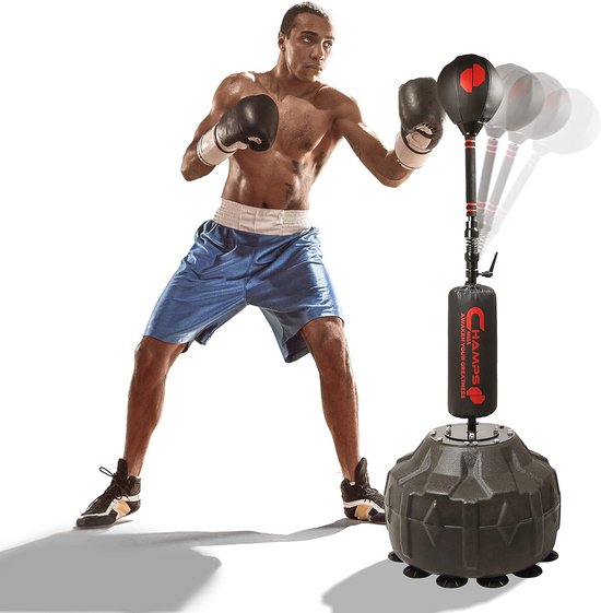 MuscleForge Punching Reflex Ball met zuignap, in hoogte verstelbaar 139