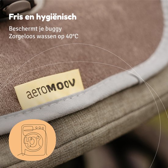 AeroMoov Air Layer Buggy - Anthracite van AeroMoov — afbeelding 4
