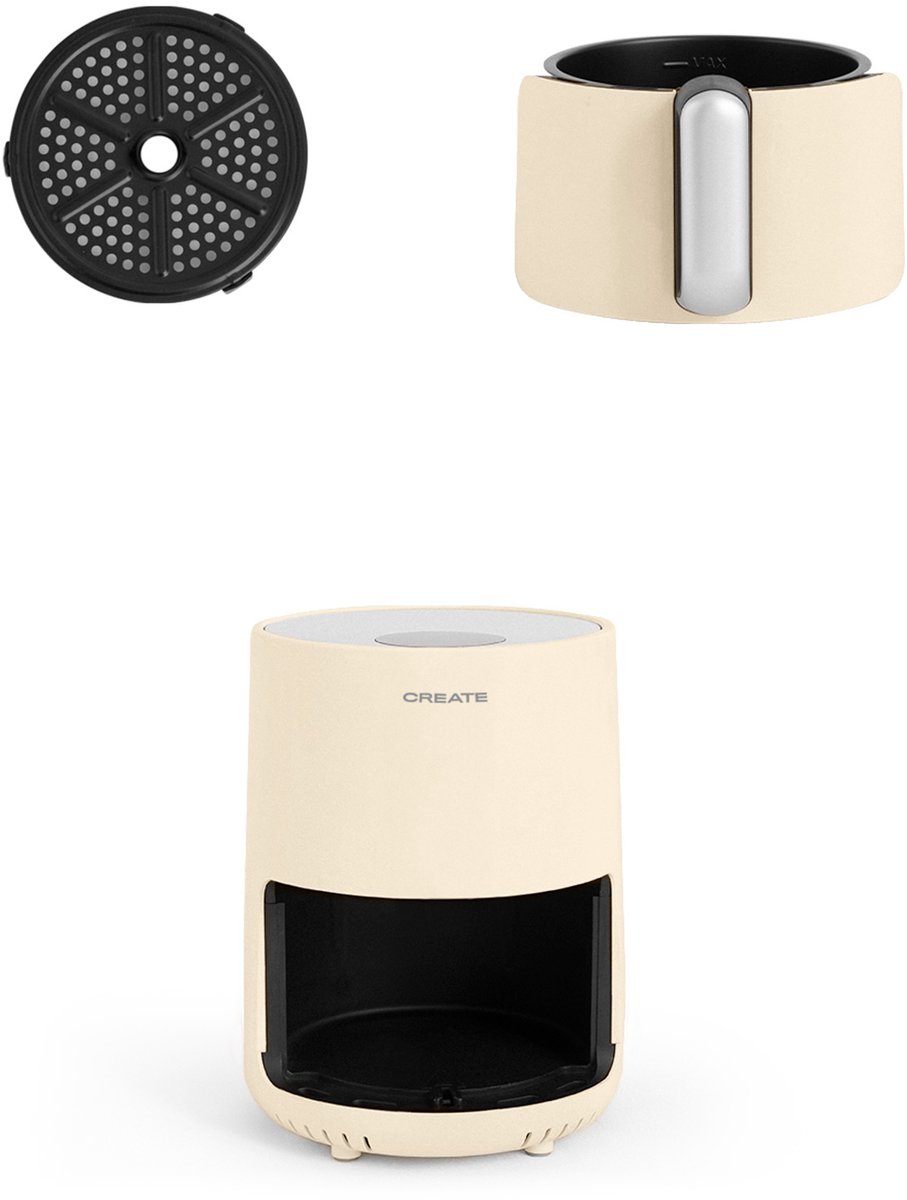 Afbeelding 2 van CREATE - Friteuse 1,5 L - AIR FRYER