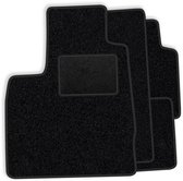 Set velours vloermatten geschikt voor de Ford Transit Custom 2012-2023 - zwarte afwerking