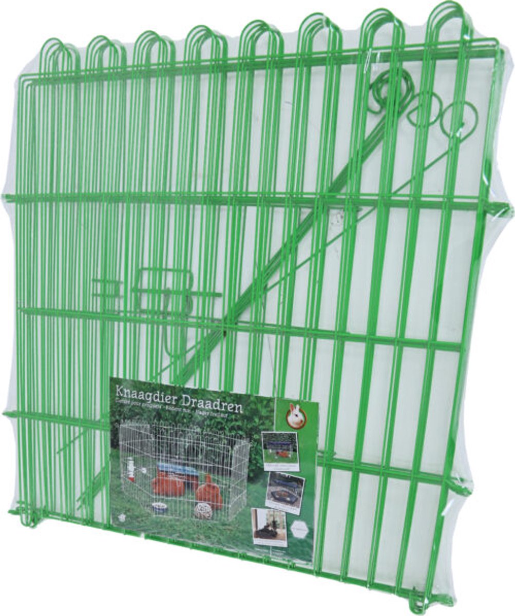 Boon Knaagdieren- & Konijnenren - Appelgroen - 6 panelen van 67 x 60 cm thumbnail 5