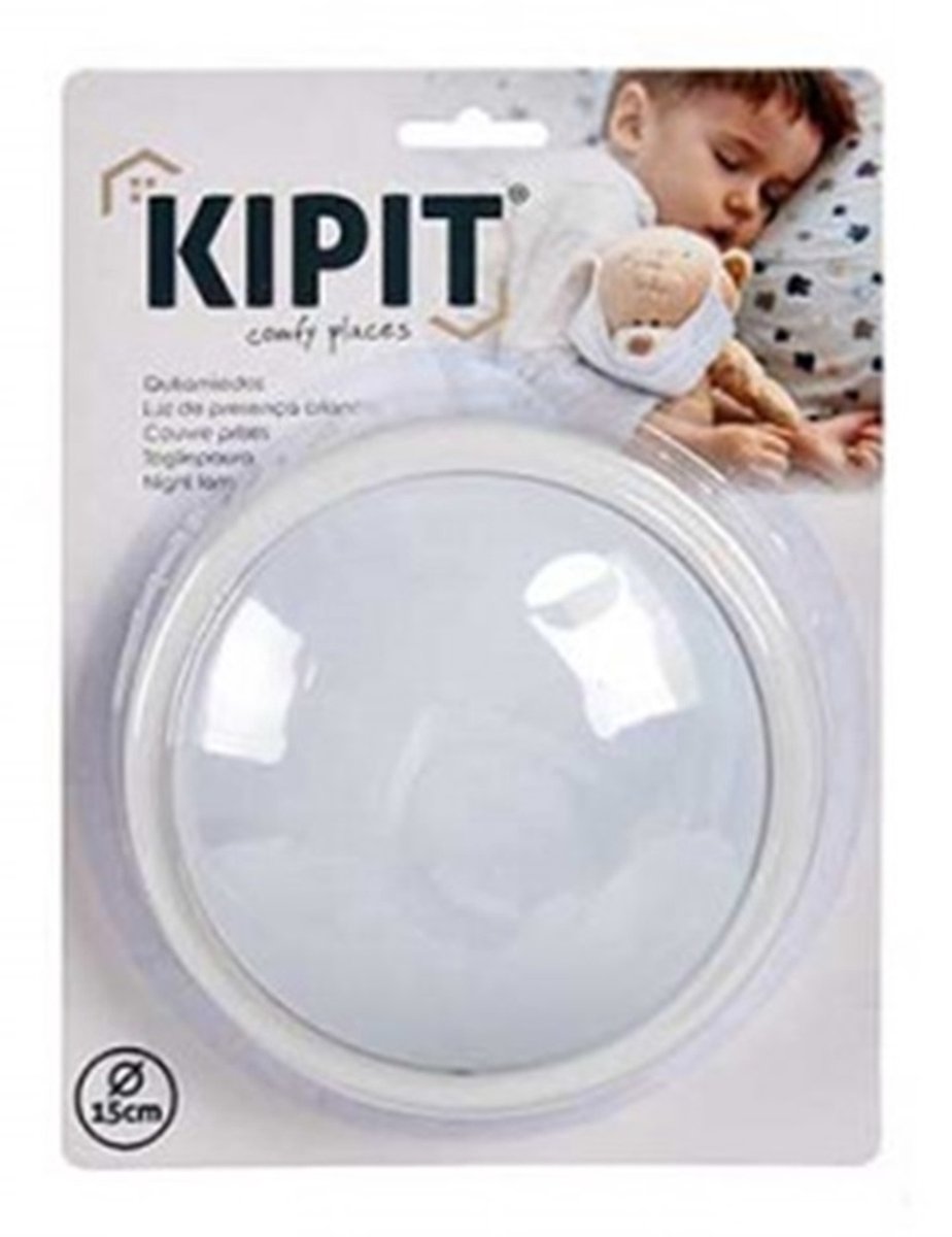 Han‑Bar® Nachtlamp - Wit - nachtlampje - Kinderen - bedlamp - Big - Ronde - LED-Lampen - 15 x15x 4,7 cm