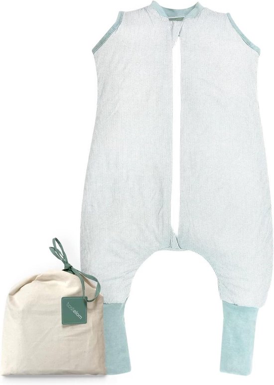 molis&co slaapzak met voeten en sokken, 1,0 TOG, ideaal voor de herfst en lente, 100% katoen, lagune, 2 jaar molis&co slaapzak met voeten en sokken, 1,0 TOG, ideaal voor de herfst en lente, 100% katoen, lagune, 2 jaar