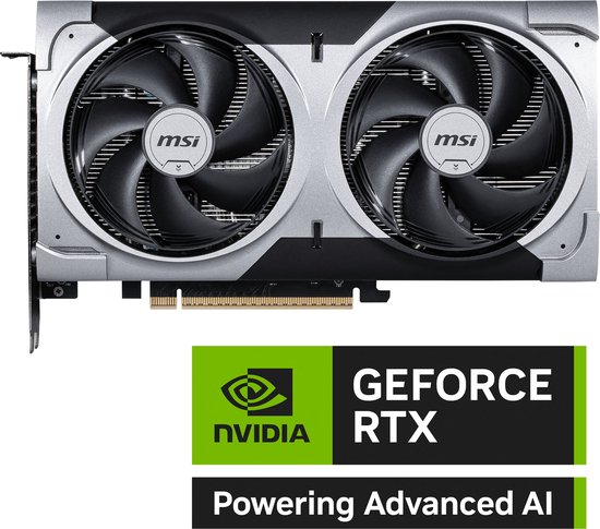 MSI RTX 5060 Ti 16GB VENTUS 2X OC PLUS - GDDR7 - PCIe 5.0 - 5060 | bol
