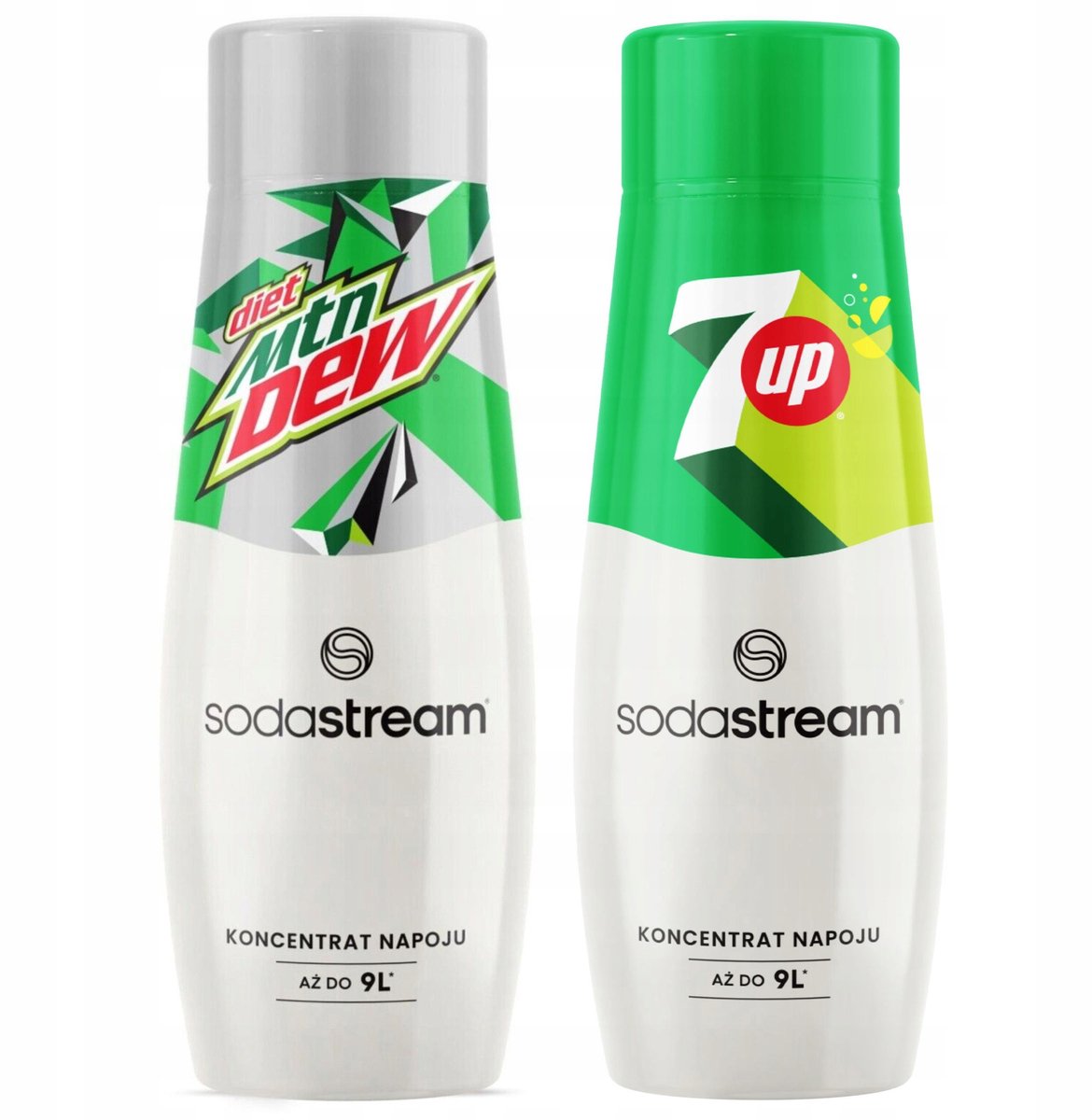 SodaStream - Syroop Set - 7Up - Mountain Dew Diet - 2 Stuks