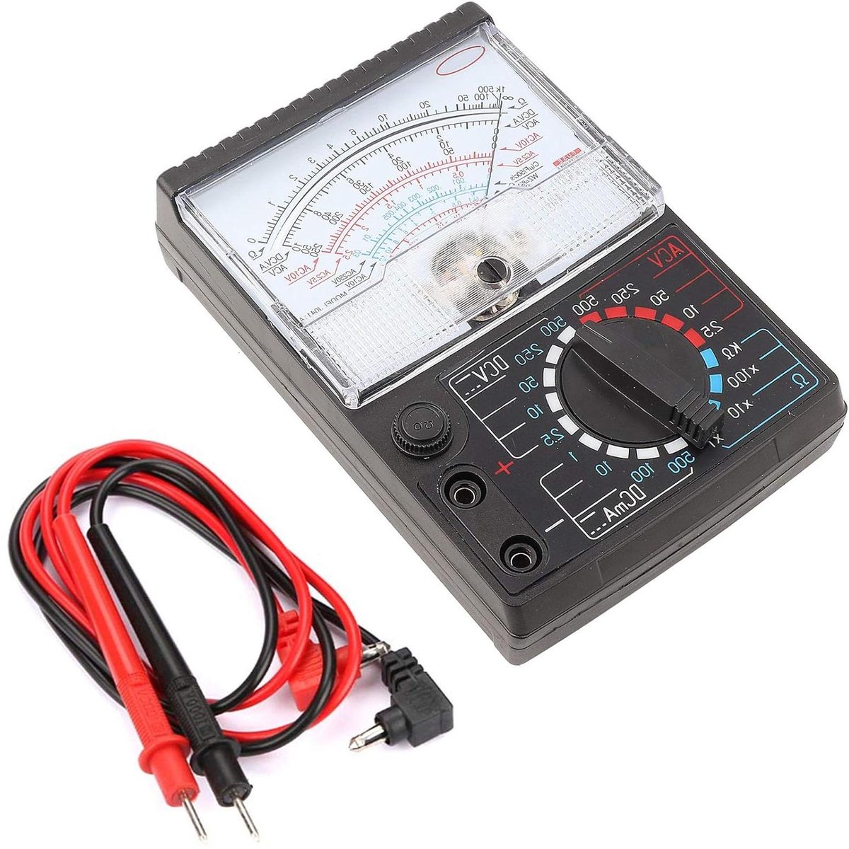 Analoge aanwijzer multimeter tester - voltmeter ampèremeter ohmmeter AC DC