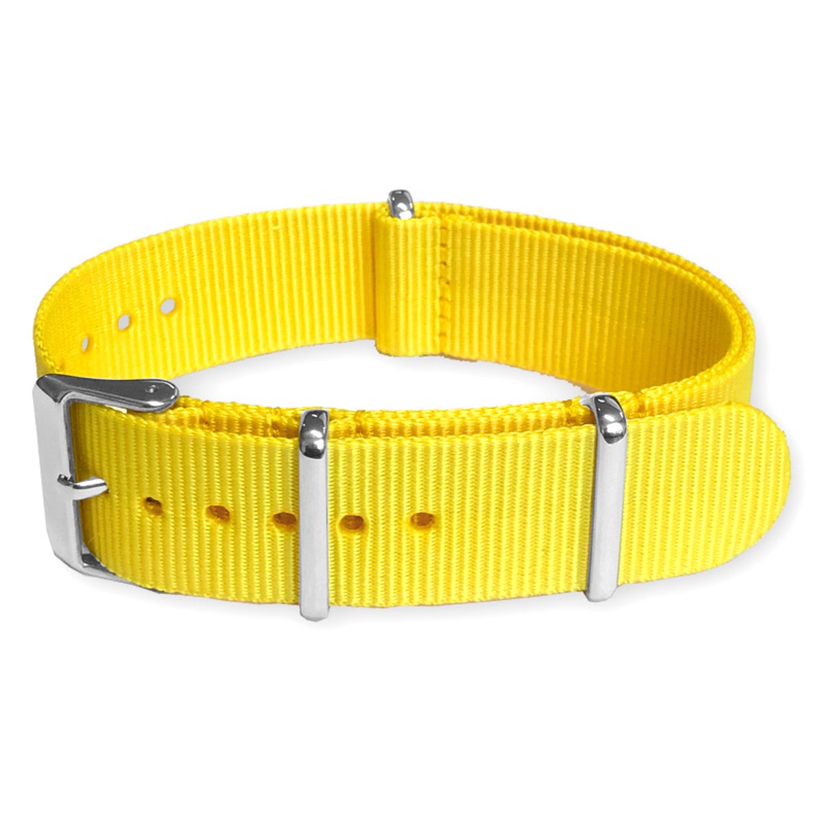 NATO Horlogeband G10 Military Nylon Strap - Original NATOS.com® - Geel 22mm