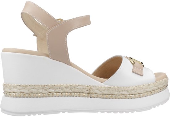 Nero Giardini 513552 Sandalen - Met Sleehak - Dames - Taupe - Maat 40