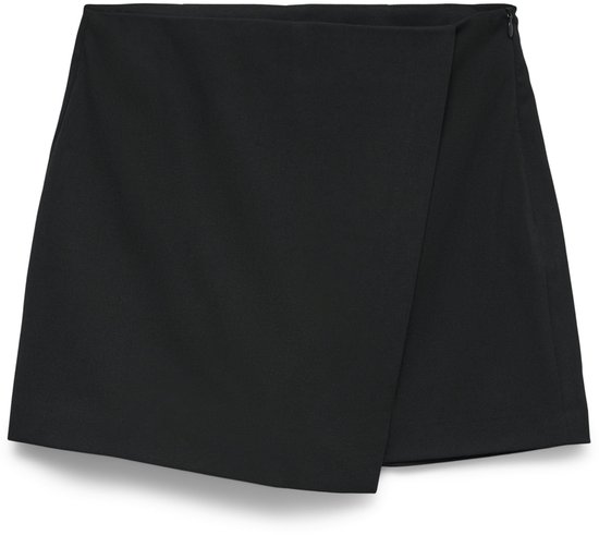 Pantalon Vero Moda Vmmelina HW Short Skort Solid Noos 10332054 Noir Femme Taille - L