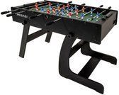 Pegasi Voetbaltafel Foldy Inklapbaar - Zwart - Kickertafel - Voetbaltafel