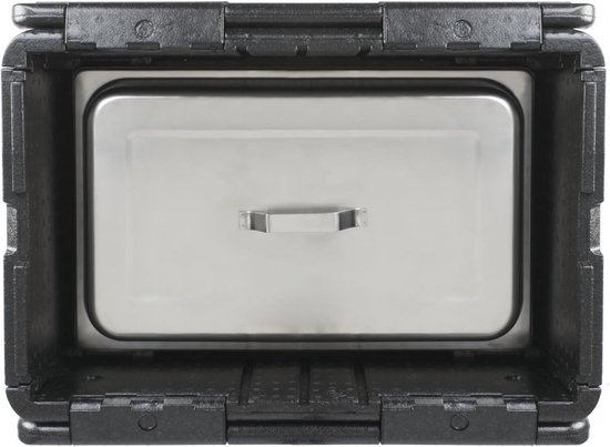 Opvouwbare Thermobox - Isolatiebox voor Eten en Dranken, 60 x 40 x 25,5 cm, Koelbox met Inklapmechanisme, Ideaal voor Catering en Vervoer — afbeelding 3