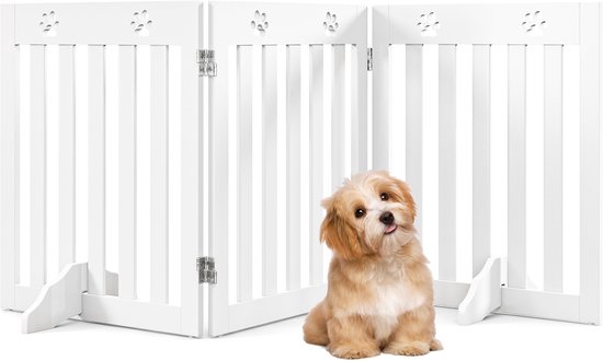 Barrière Pour Chien Barrière De Sécurité Porte Pliable 8 Panneaux Bois De Peuplier Cfw46424 91470559 Barrière Pour Chien Barrière De Sécurité Porte Pliable 8 Panneaux Bois De Peuplier Cfw46424 91470559