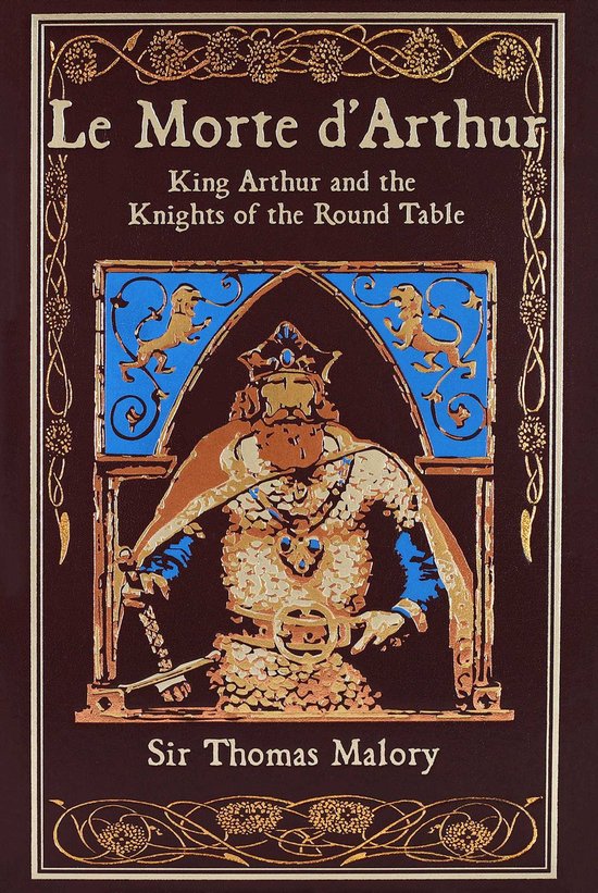 Leather-bound Classics- Le Morte d'Arthur - cover