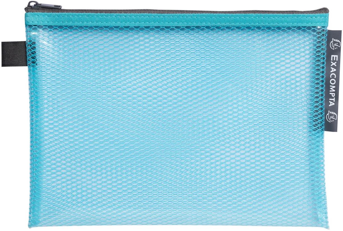 Exacompta 12x Tas met rits in soepel plastic Pop'N Co - Geassorteerd - 38140E