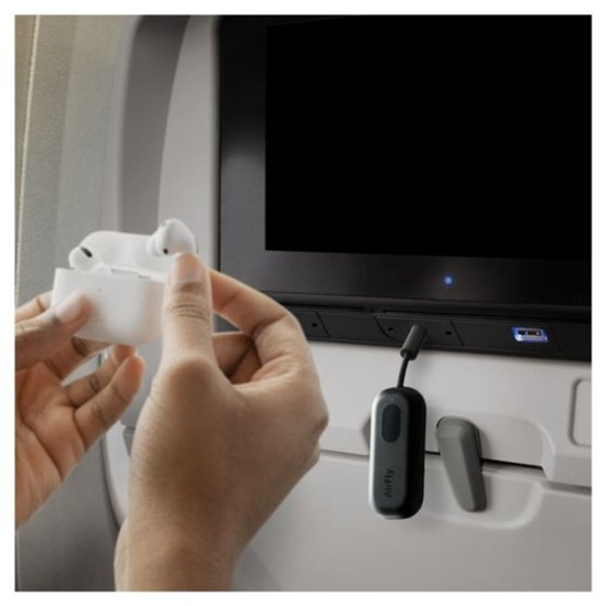 Twelve South AirFly Pro Bluetooth Transmitter 3.5mm Jack - Zwart van Twelve South. — afbeelding 5