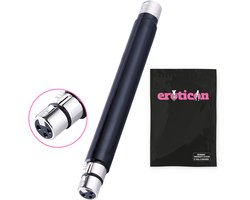 Eroticon verlengstuk voor Sex machine - 25cm lang - Recht en Stevig - Seksmachine accessoire - 3XLR opzetstuk