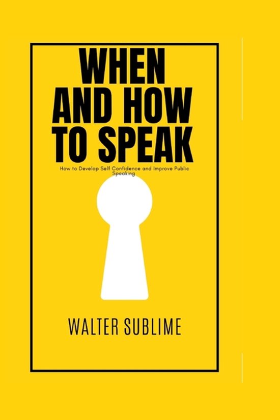 Speaking Skills- When and how to speak - cover