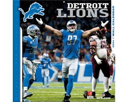 Detroit Lions 2024 12x12 Team Wall Calendar