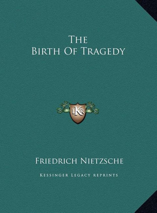 The Birth of Tragedy - cover