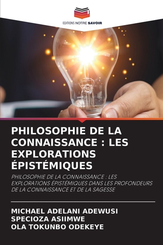 Philosophie de la Connaissance - cover