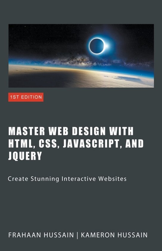 Master Web Design with HTML, CSS, JavaScript, and jQuery - cover