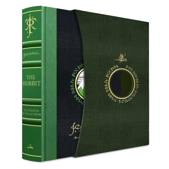 Tolkien Illustrated Editions-The Hobbit Deluxe Illustrated by the Author
