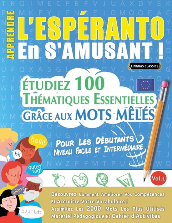 Apprendre l'Espéranto En s'Amusant - Pour Les Débutants - cover