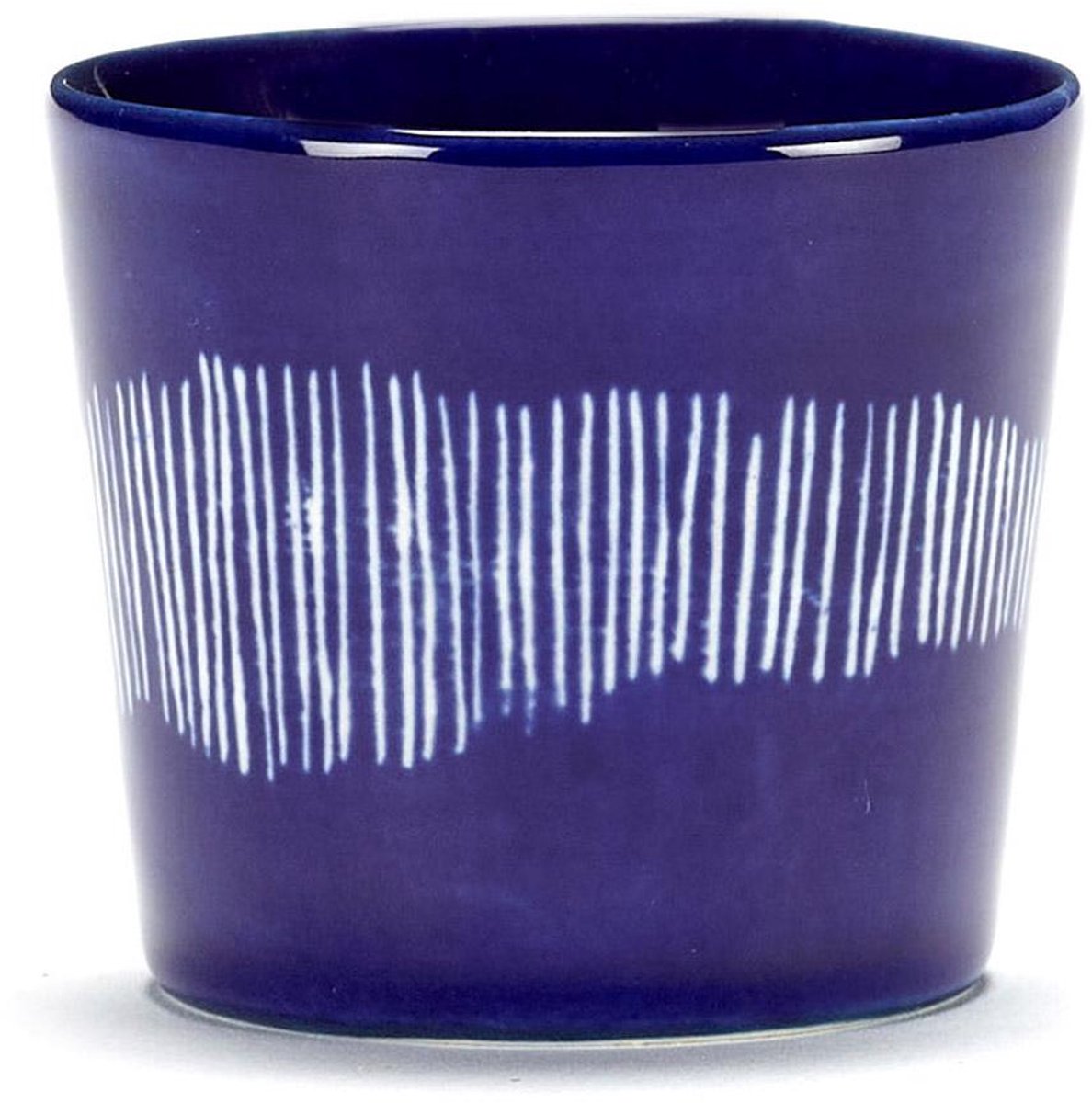 Serax - Ottolenghi Feast - Espressokop - Donkerblauw/Wit - 7 Ø - 4 stuks