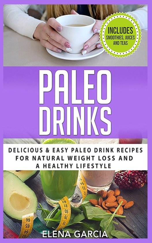 Paleo, Clean Eating- Paleo Drinks - cover