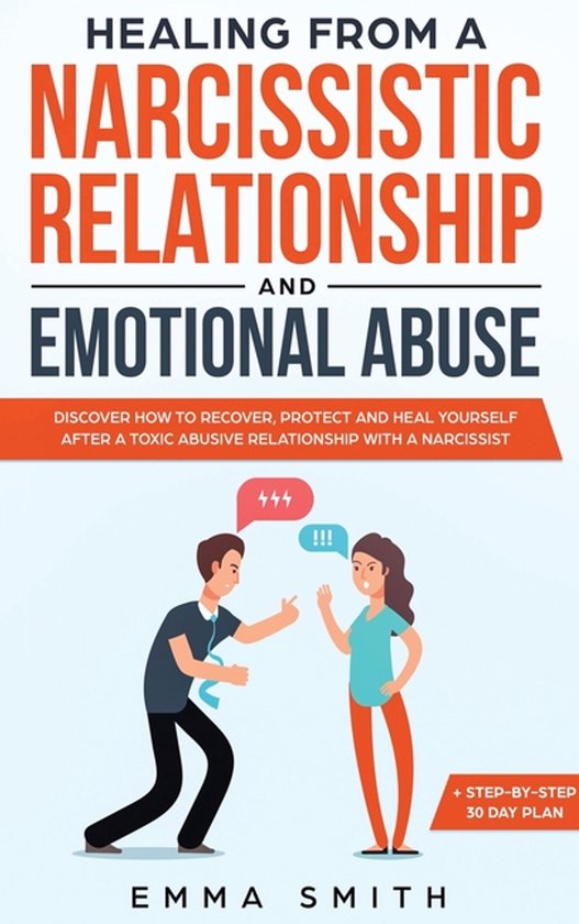 Healing from A Narcissistic Relationship and Emotional Abuse - cover