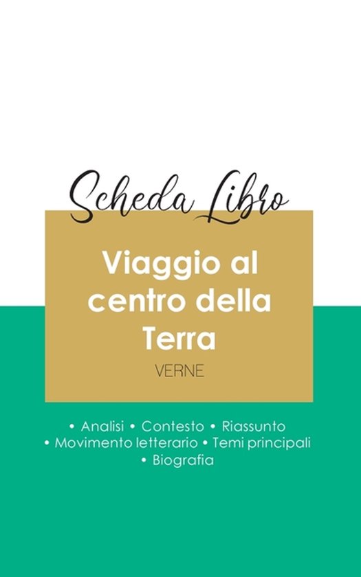 Scheda libro Viaggio al centro della Terra di Jules Verne (a ... - cover