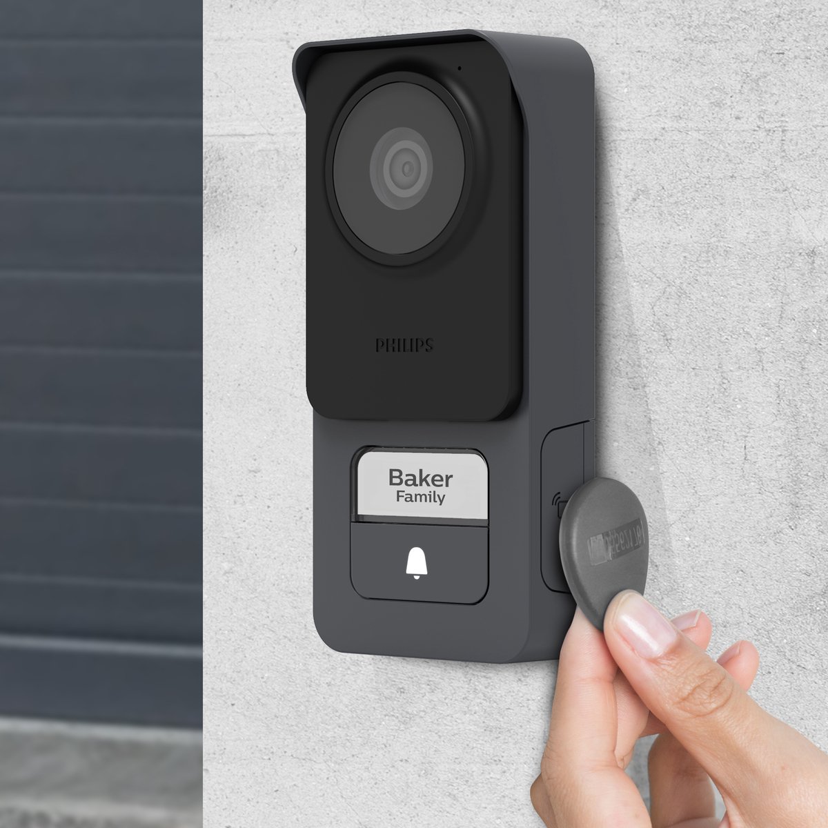 Philips WelcomeEye Connect 3 Buitenpost voor Videodeurbel - afbeelding 3