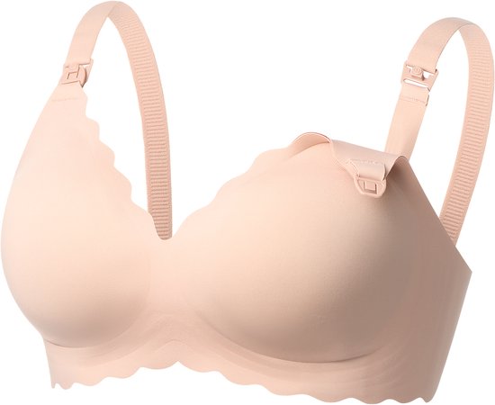 Momcozy YN46 voedingsbh - Maat L - Huidskleur