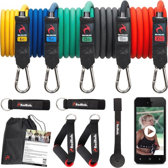 DASKING 227 kg extra schweres Widerstandsband-Set für Zuhause, mit 4 DASKING 227 kg extra schweres Widerstandsband-Set für Zuhause, mit 4