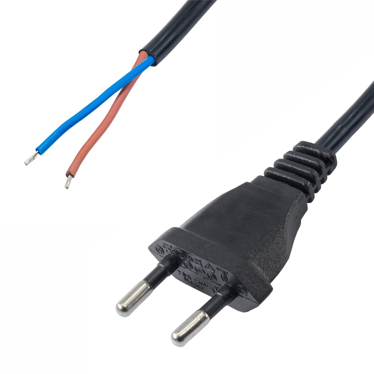 Akyga AK-OT-06A electriciteitssnoer Zwart 3 m CEE7/16