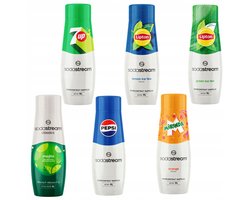 SodaStream Serie - Limonadesiropen - Mix van Smaken - Duurzaam - Thuisgebruik