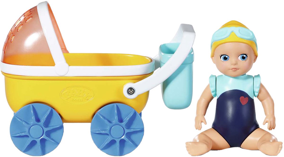 BABY born Splish Splash-Kinderwagen met Emma