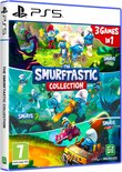Hoes van het PS5-spel 'The Smurftastic Collection', met 3 games: Smurfs, Smurfs 2 en Smurfs Kart.