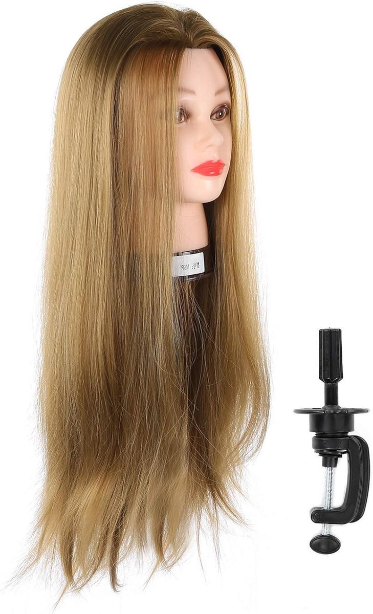 Mannequin Head 65cm voor curling en weven - Cosmetology Doll Head