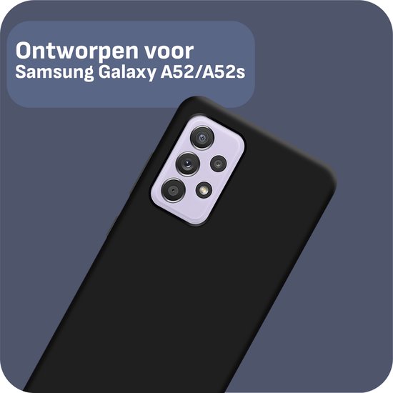 Coque Galaxy A52/A52s - Coque souple en TPU - Zwart