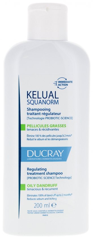 Ducray Kelual Squanorm Vette Roos Shampoo