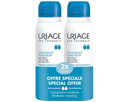 Uriage Frisse Deodorant Set van 2 x 125 ml