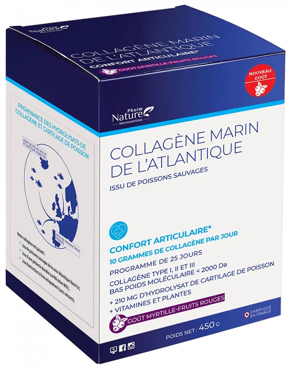 Pharm Nature Atlantic Marine Collagen Joint Comfort 450 g