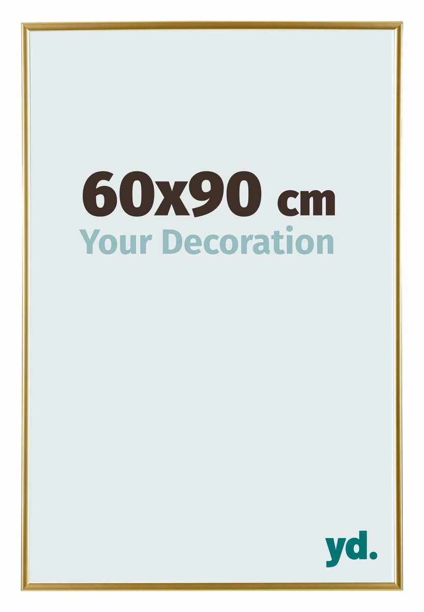 yd. Your Decoration - Fotolijst 60x90 cm - Kunststof - Goud - Evry