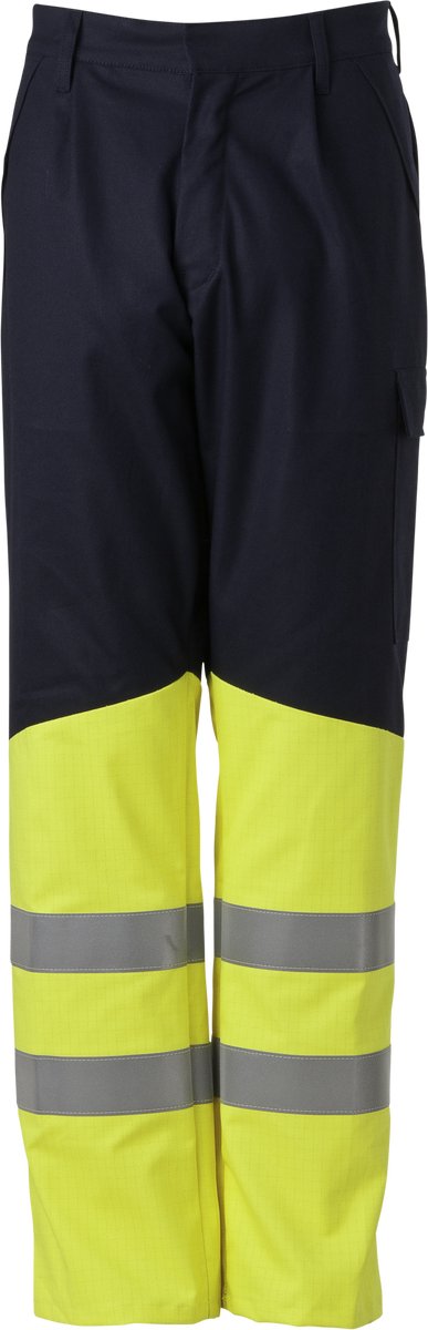 HAVEP Werkbroek MQ Multi Protector 80012 - Marine/Fluo Geel - 58