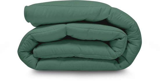 Stonewashed All in One Wasbaar Dekbed Easy 200x200 - Dekbed zonder overtrek - Hoesloos dekbed - Eazy dekbed - Gekleurd dekbed - All Year Winterdekbed & Zomerdekbed - Tweepersoons Dekbed - Frosty Spruce - Dekbedden