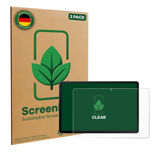 ScreenLeaf - Film de protection d'écran pour Samsung Galaxy Tab S10 FE 5G - Film de protection d'écran durable transparent (2 pièces)