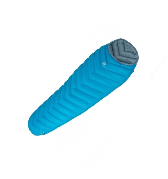 SirJoseph mummyslaapzak voor dames Attack II 400 - links 170 cm - Turquoise Blauw van SirJoseph — afbeelding 5