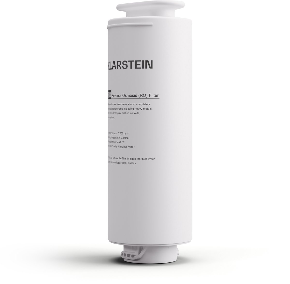 Klarstein RO-systeem vervangingsfilter voor leidingwater, filter voor omgekeerde osmose filtersysteem, 24 maanden houdbaar, compatibel met PureLine 600 GPD, 1x onder de gootsteen waterfilterpatroon, RO-membraan