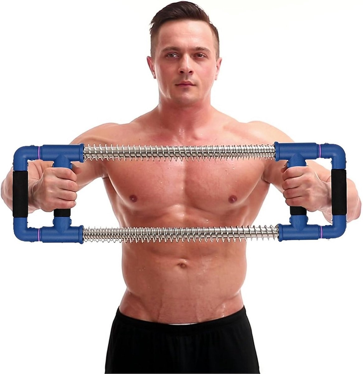 Ibenzoa® Multifunctionele Push-Down Bar voor Krachttraining - Verhoog Uw Fitness Niveau